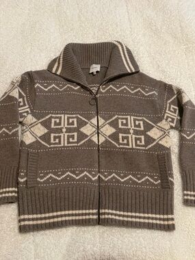 Reformation Mariposa Regenerative Wool Sweater Coat, Size Medium